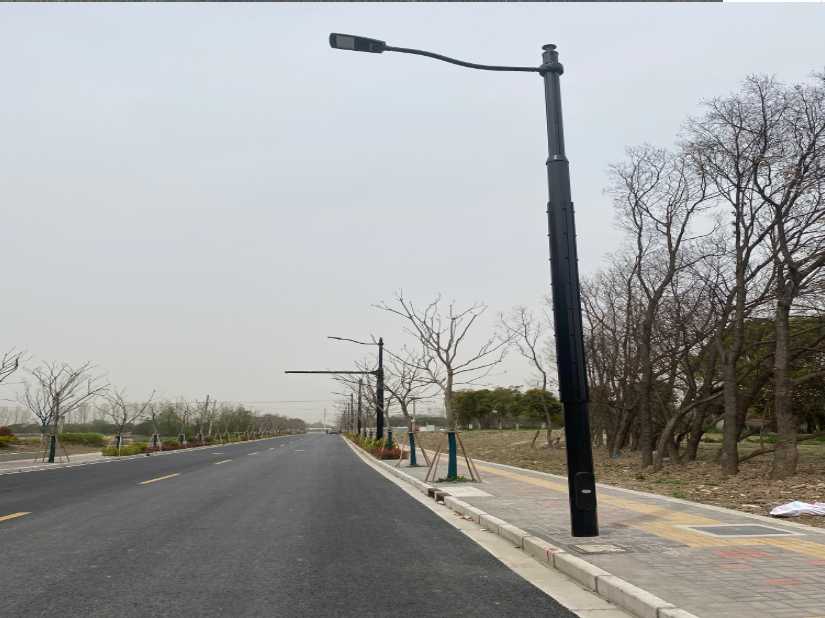 英德市上海综合杆 太阳能路灯工程